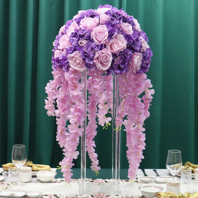 Breeins Modern Acrylic Centerpiece Flower Riser