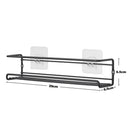 Lifeideas Wall Mount Metal Wire Spice Rack Set of 4