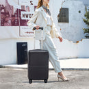Livingandhome Hardside Carry-on Suitcase With Spinner Wheels