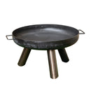 35cm Black Steel Primo Caldera Outdoor Garden Fire Pit