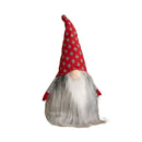 34cm Festive Gonk Cuddly Santa Indoor Christmas Plush Decoration in Polka Dot Hat