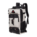 Modishion Off-White Expandable Backpack