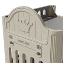 Kidkid Mobile Baby Changing Table with 4 Drawers and Storage Shelf