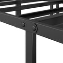Livingandhome Black Iron Bed Frame without Mattress