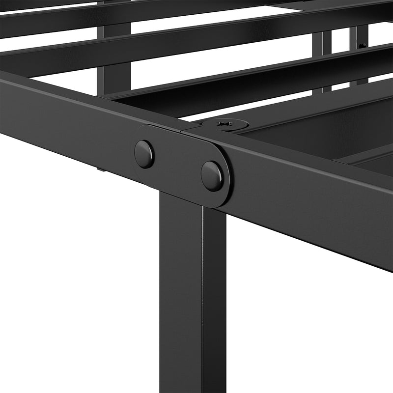 Livingandhome Black Iron Bed Frame without Mattress