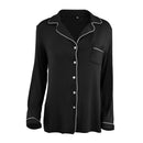 Long Sleeve Camp Collar Loungewear Set