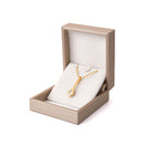 14K Gold Plated Teardrop Necklace