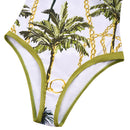 Tummy Control Swimsuit with Cover Up Skirt