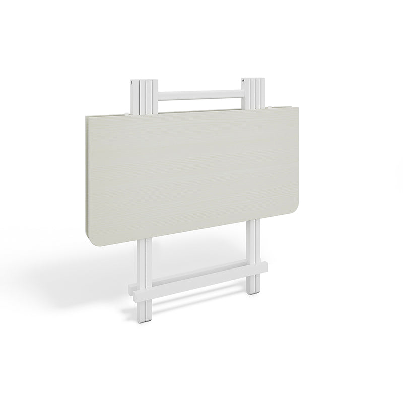 Livingandhome Wooden Foldable Table for Dining