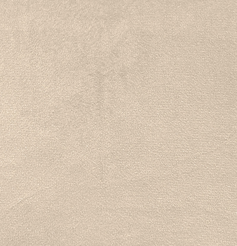 Luxury Enhanced Living Cream Velvet, Supersoft, 100% Blackout, Thermal Curtains with Tape Top - Pair