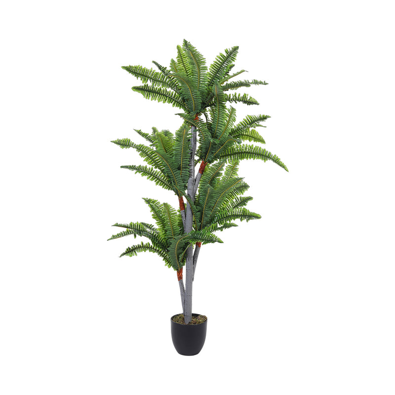 Breeins Artificial Persian Grass Decorative Plant in Planter