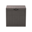 Breeins 126L PP Garden Storage Box With Combination Padlock