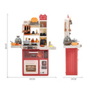 Kidkid Play Kitchen Set With 63PCS Kitchen Accessories