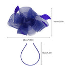 Blue Vintage Fashion Fascinator