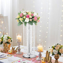 Lifeideas Tall Crystal Table Centerpiece