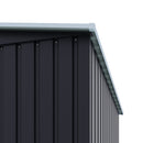 Garden Sanctuary 5 x 3 FT Outdoor Metal Storage Shed with Lockable Door for Garden