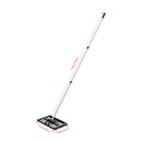 Breeins Garden Lawn Levelling Rake with Aluminium Alloy Rollers
