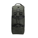 Modishion Army Green Wheeled Nylon Travel Bag