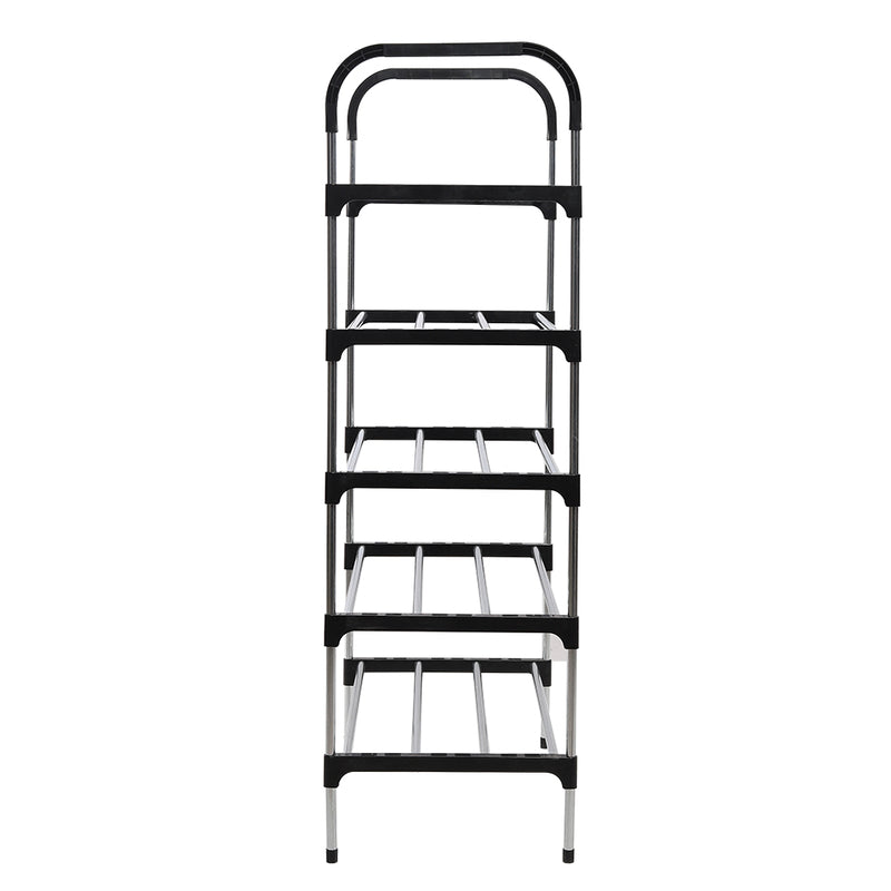 Livingandhome 5-Tier Stackable Shoe Rack Organizer