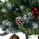Lifeideas Artificial Christmas Planter Bushes Decoration