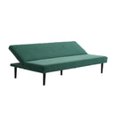 Livingandhome Modern Green Convertible Sofa Bed
