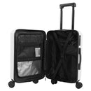 Livingandhome 20" Cabin Front Opening Suitcase With TSA Lock And USB Charging Port