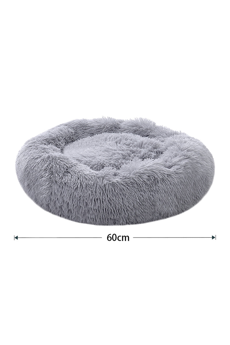 KidKid Round Plush Dog Cuddler Bed