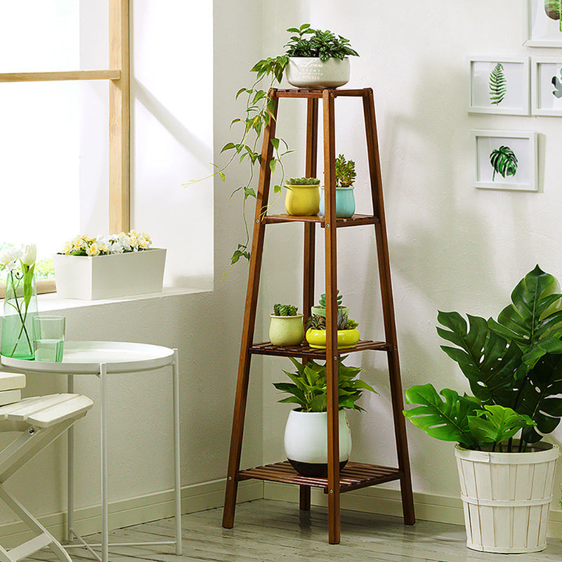 Breeins Vintage Tiered Wooden Display Shelf