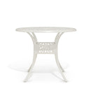 Breeins Vintage Cast Aluminum Garden Table