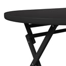 Breeins Outdoor Folding Table with Umbrella Hole