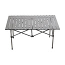 Breeins 95cm or 120cm Portable Folding Camping Table with 4 or 6 Chairs