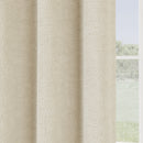 Enhanced Living Royale Room Darkening Boucle Readymade Single Door Curtain