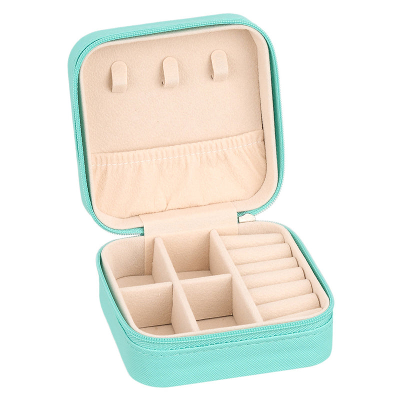 Sheonly Portable PU Leather Travel Jewellery Box