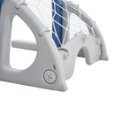 Livingandhome 2-in-1 Toddler Basketball Hoop Football Goal Set
