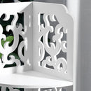 Lifeideas 3 Tiers Corner Storage Rack Cabinet Shelf Storage