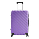 Livingandhome Lightweight Hardside Travel Suitcase with Spinner Wheels