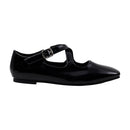 Casual Closed Toe Loafers Cross-Strap Mary Jane Shoes With Low Heel