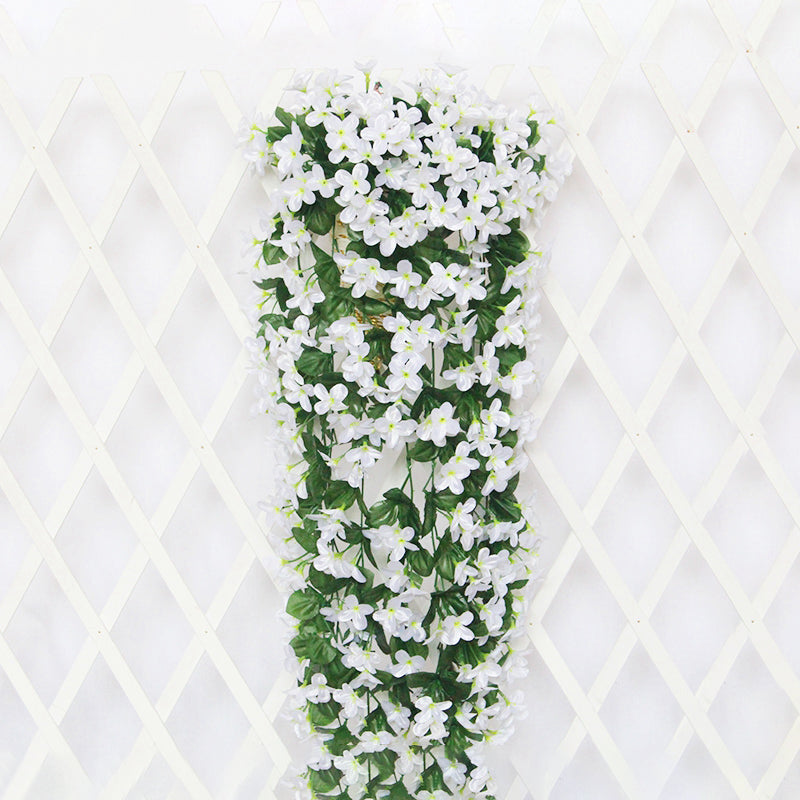 Lifeideas Decorative Wall Hanging Artificial Violet Vine Plant