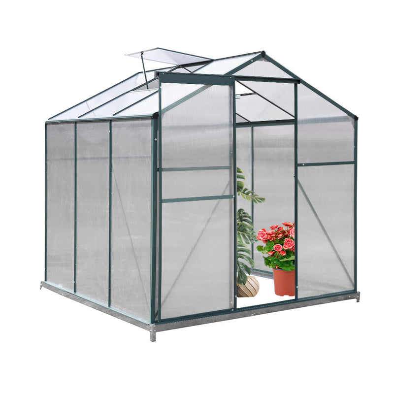 Breeins Rustproof Aluminium Frame Greenhouse