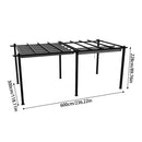 Breeins Garden Aluminium Gazebo With Canopy