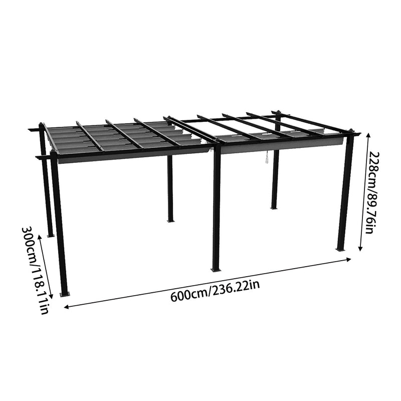 Breeins Garden Aluminium Gazebo with Canopy