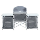 Livingandhome Camping Kitchen Stand Unit Storage Portable Outdoor