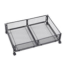 Lifeideas Metal Underbed Wheeled Storage Container