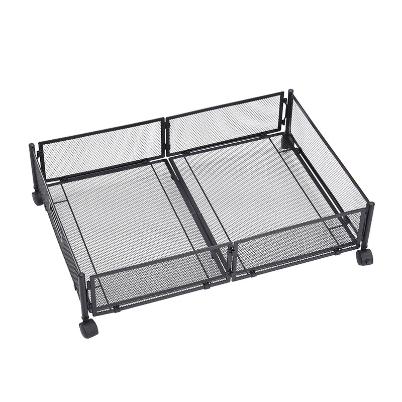 Lifeideas Metal Underbed Wheeled Storage Container
