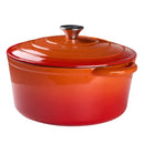 Breeins 6L Enameled Cast Iron Dutch Oven Pot With Lid