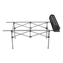 Breeins 95cm/120cm Portable Folding Camping Table with 4 or 6 Chairs