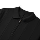 Turn-Down Short-Sleeve Polo Shirt