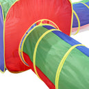 Livingandhome 5-in-1 Kids Play Tent Set Pop Up Ball Pit with Tunnel Toddlers Playhouse