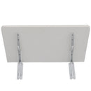 Space-saving Floating Wall-Mounted Rectangular Fold-Down Table