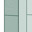 Outsunny Fruit Cage, Plant Protection Tent, 1.2 x 1.2 x 1.8m, Dark Green